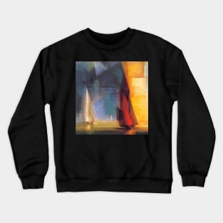 Lyonel feininger art design Crewneck Sweatshirt